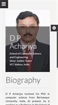 Mobile Screenshot of dpacharjya.com